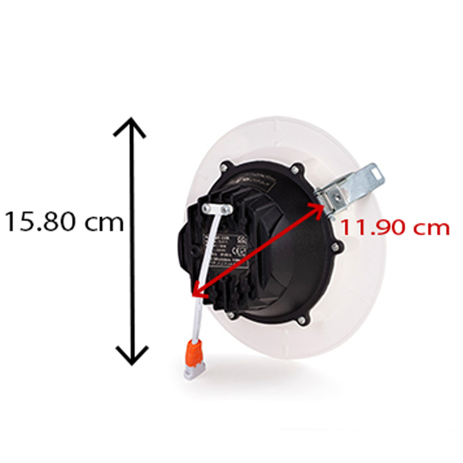 پنل LED تولید نور 18 وات توکار مدل سان لایت COB