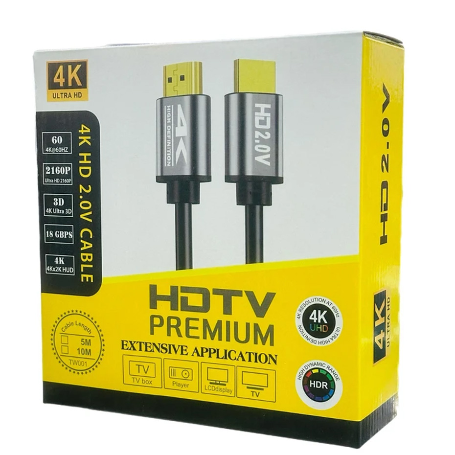 کابل HDMI مدل 4K ULTRA HD طول 3 متر