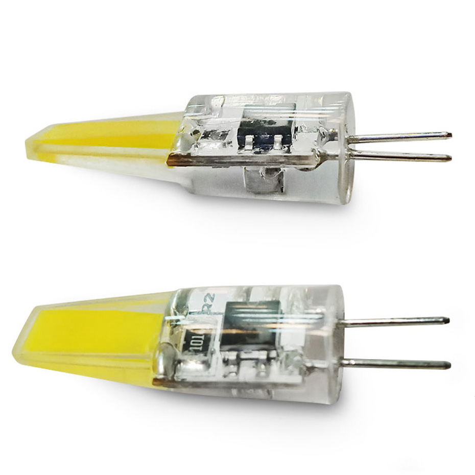 لامپ COB ژله ای G4 سوزنی 220 ولت 2 وات بسته 2 عددی