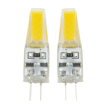 لامپ COB ژله‌ ای G4 سوزنی 12 ولت 2 وات بسته 2 عددی