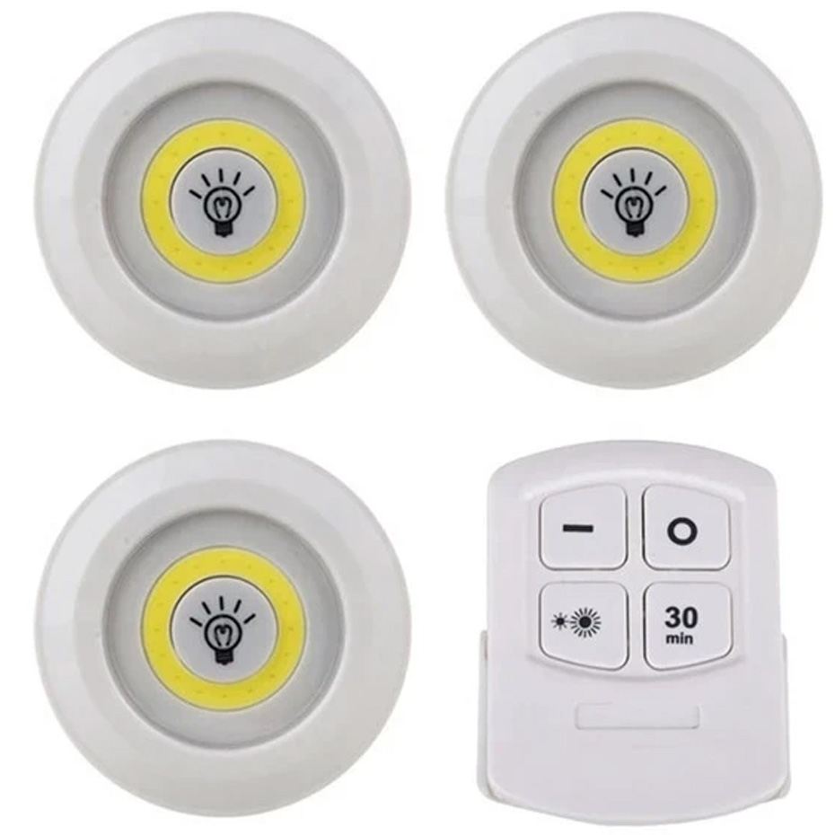 چراغ زیر کابینتی ریموت‌دار باتری‌خور LED