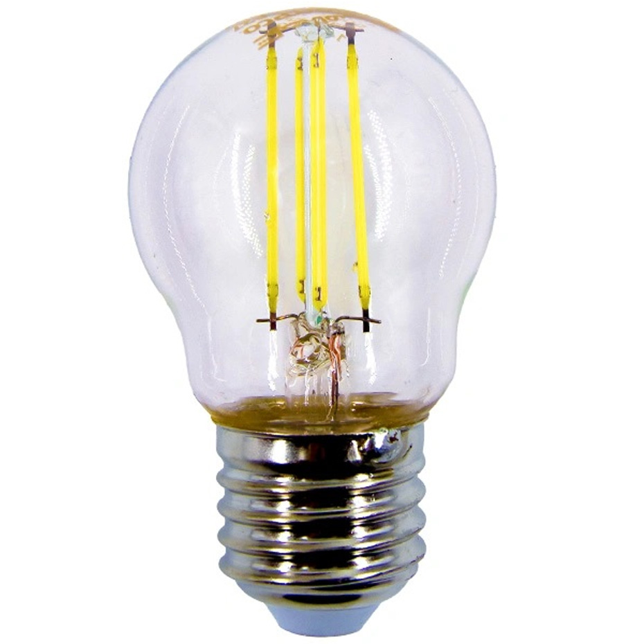 لامپ LED فیلامنتی حبابی 5 وات شفاف G45 نمانور پایه E27