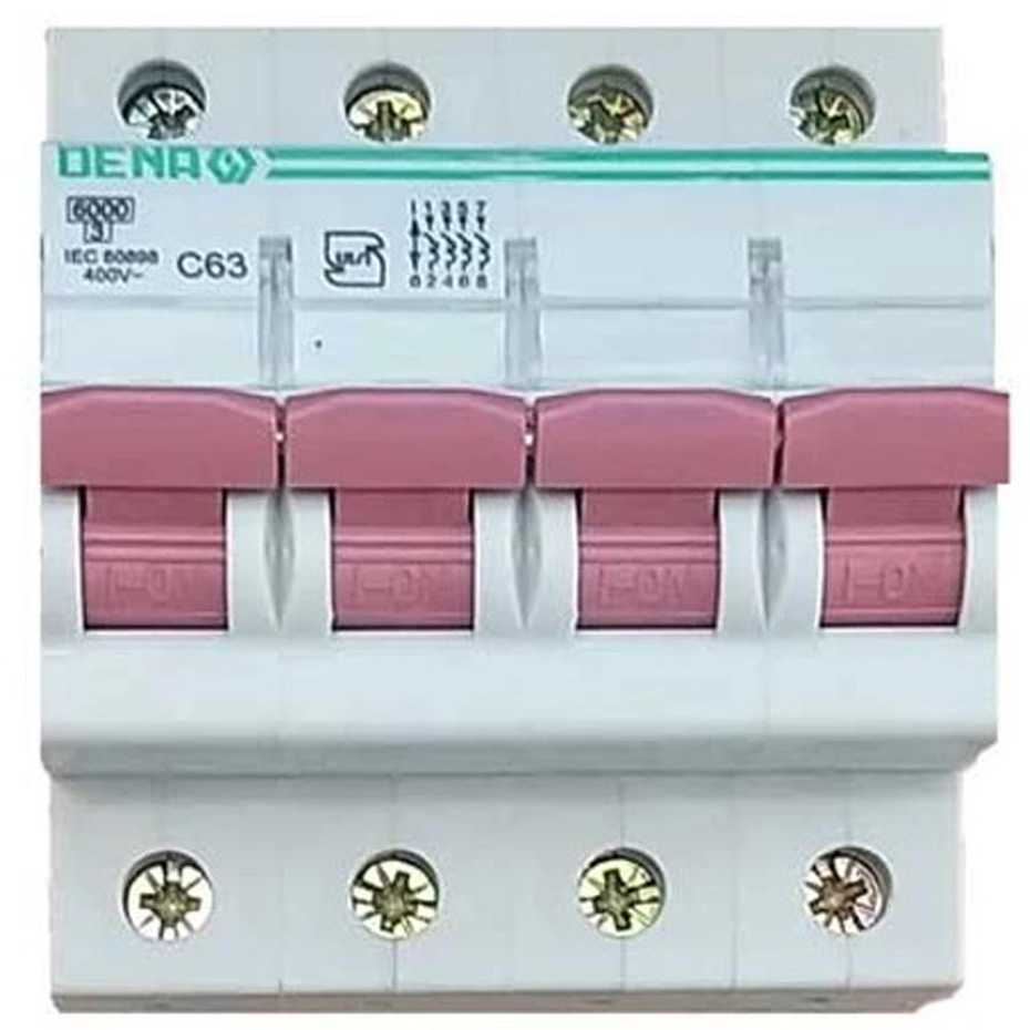 مینیاتوری 4 پل دنا 63 آمپر