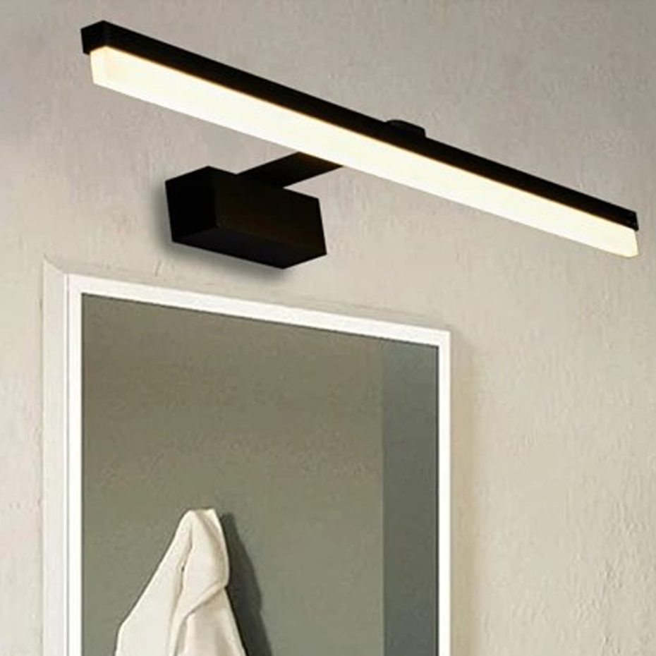 چراغ دیواری فلورا 12 وات بدنه مشکی