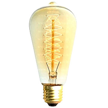 لامپ ادیسونی انگاره مدل ST64 مارپیچ 40 وات