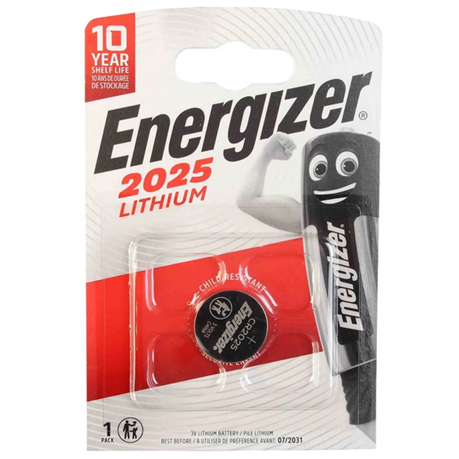 باتری سکه‌ای CR2025 انرجایزر اصل