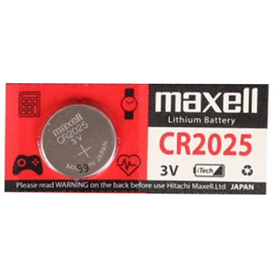 باتری سکه‌ای CR2025 مکسل اصل (Maxell)