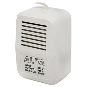 آداپتور 220 به 110 ولت آلفا مدل 150 وات Alpha