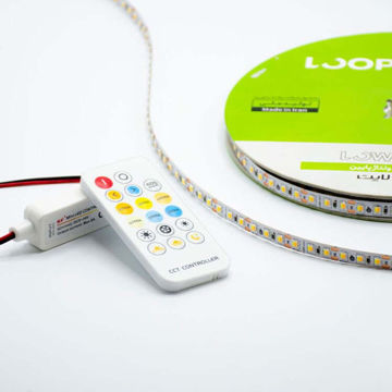 ریسه  چسبی ۱۲ ولت تراکم ۱۲۰ لوپ لایت IP20 حلقه 5 متری