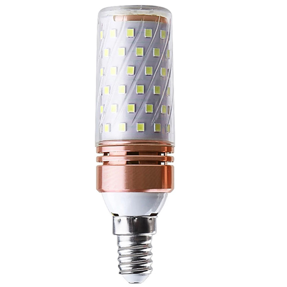 لامپ بلالی ال ای دی 18 وات نوربیست مدل سه حالته SMD LED پایه شمعی (E14)