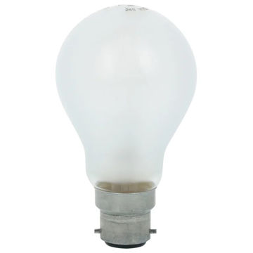 لامپ حبابی خاری 220 ولت 25 وات لیندر شیشه مات سرپیچ خاری (پایه BA22D)