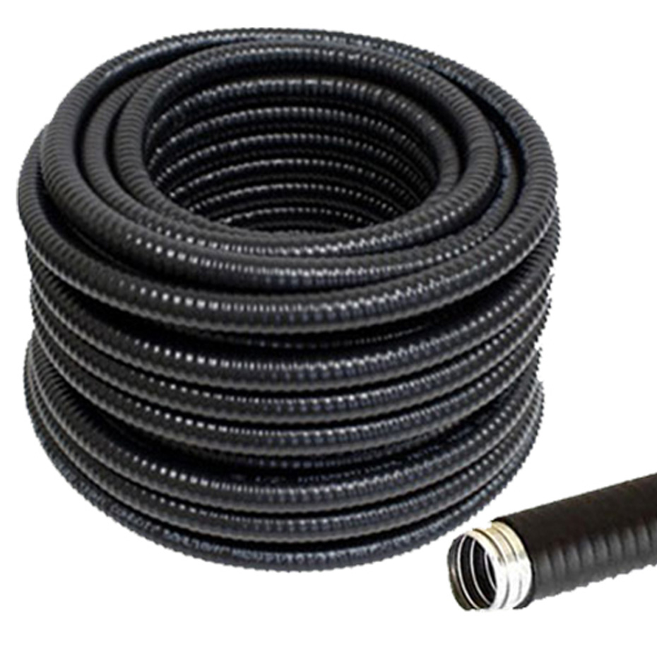 لوله خرطومی فلکسی 48 روکش دارخارجی حلقه 25 متری