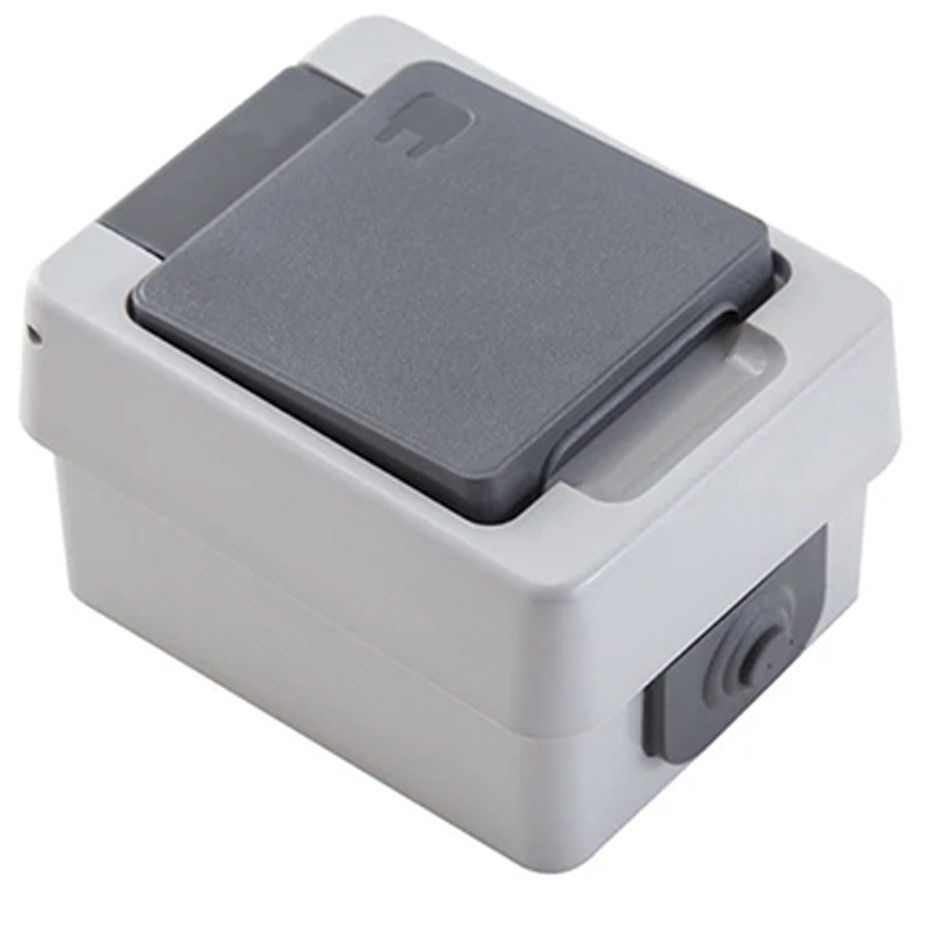 پریز برق ارت‌دار پارت الکتریک مدل بارانی 2199