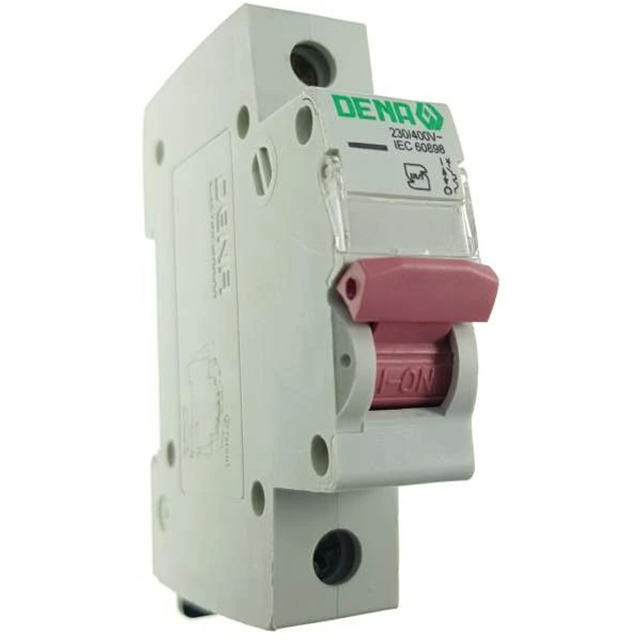 فیوز مینیاتوری تک فاز 6 آمپر دنا الکتریک ایرانیان مدل B-6000