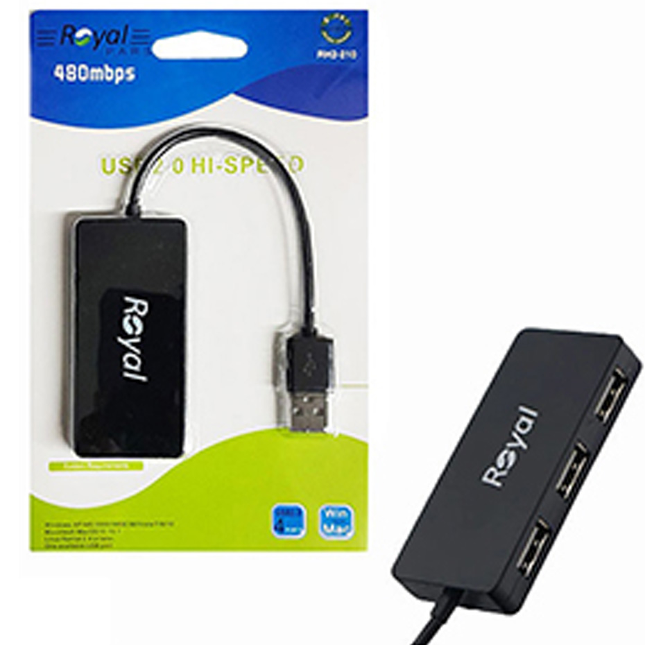 هاب 4 پورت USB رویال