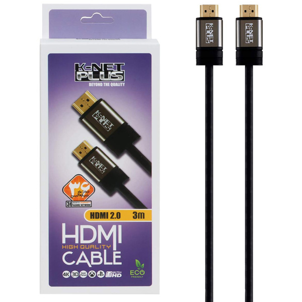 کابل 3 متر KNET PLUS HD ورژن 4k