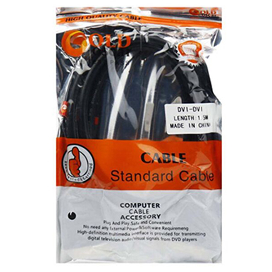 کابل DVI به DVI گلد GOLD طول 3 متر