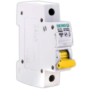 فیوز مینیاتوری یک پل 25 آمپر دنا الکتریک مدل B25-6K