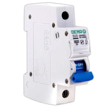 فیوز مینیاتوری یک پل 20 آمپر دنا الکتریک مدل B20-6K