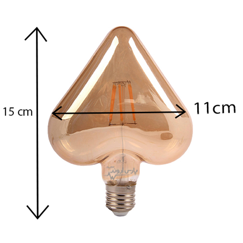 لامپ قلب فیلامنت 4 وات