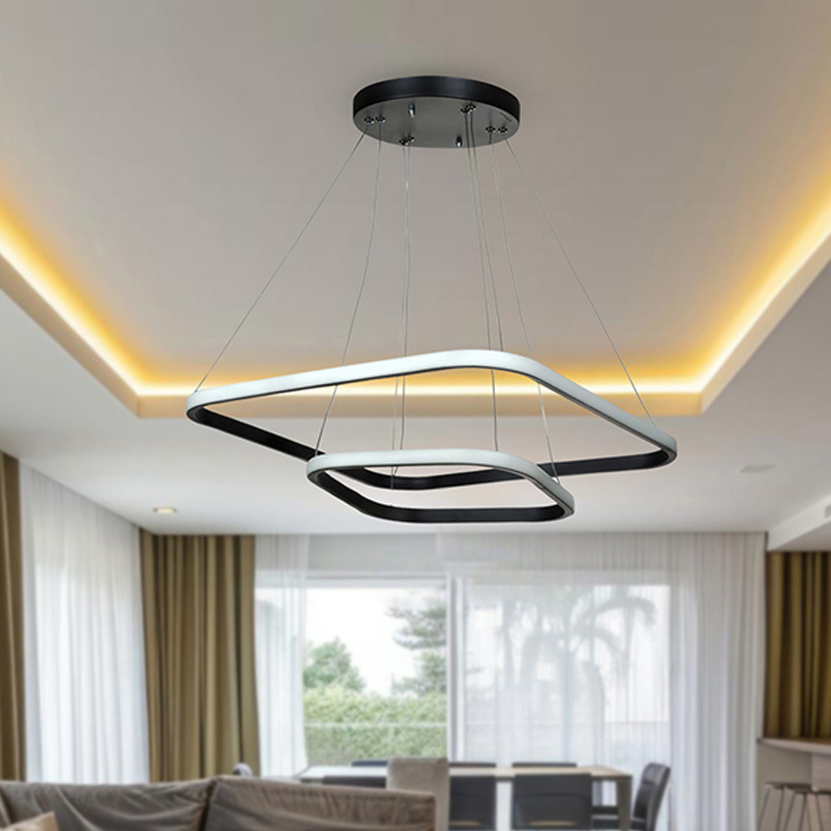 چراغ آویز چشمه نور کد A6311/2 (ریموت دار)