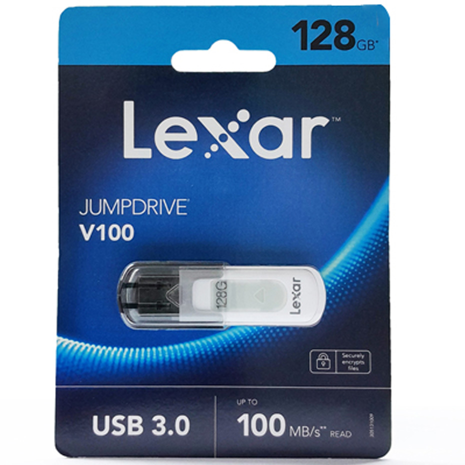 فلش LEXAR USB3 V100 128G