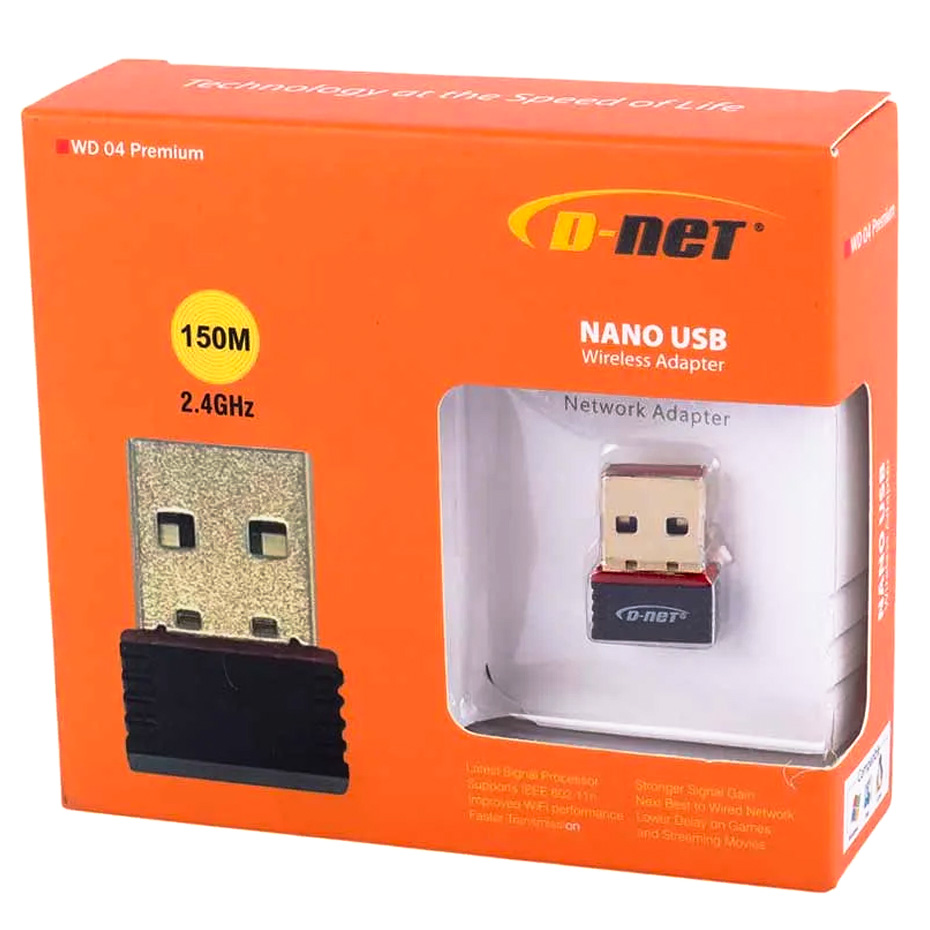 کارت شبکه USB دانگل وای فای DNET