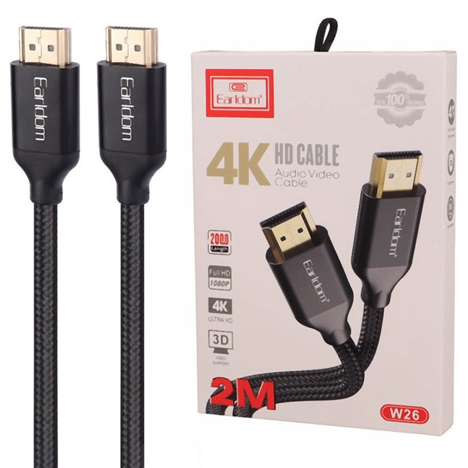 کابل HD سونی 2 متر ایرلدوم 26