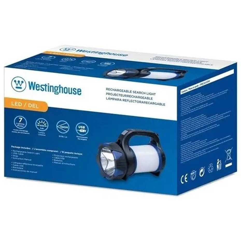 چراغ قوه شارژی وستینگهاوس مدل WF225