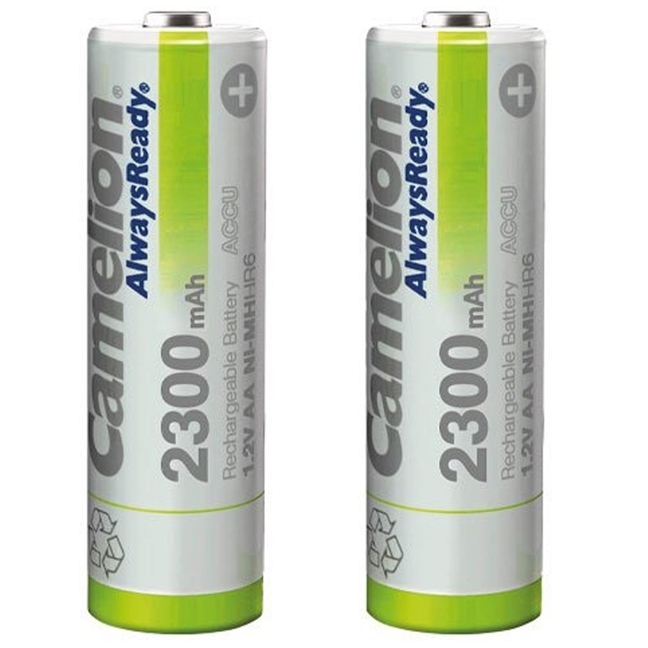 باتری شارژی قلمی کملیون Camelion AA 2300mAh Always Ready Ni‑MH 1.2V