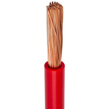 سیم برق افشان سایز 1 برند راد افشان سحر با روکش PVC تمام مس ( قیمت متری )