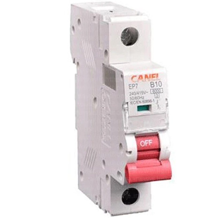 کلید مینیاتوری 25 آمپر یک پل AC کانل کد C25-6KA-1P