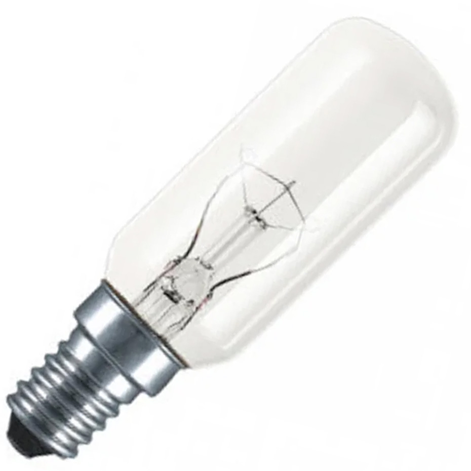 لامپ یخچال و فریزر 220 ولت 30 وات لومی اکشن مدل T25X85/30W پایه شمعی (E14)