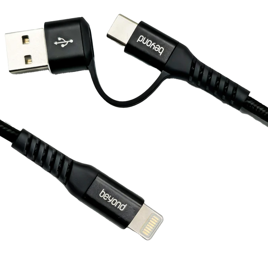 کابل تبدیل USB-C / USB به لایتنینگ بیاند مدل BCUL - 551   طول 1 متر