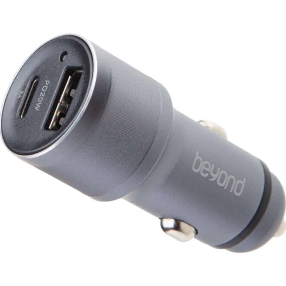 شارژر فندکی 20 وات دو پورت بیاند مدل ba-105