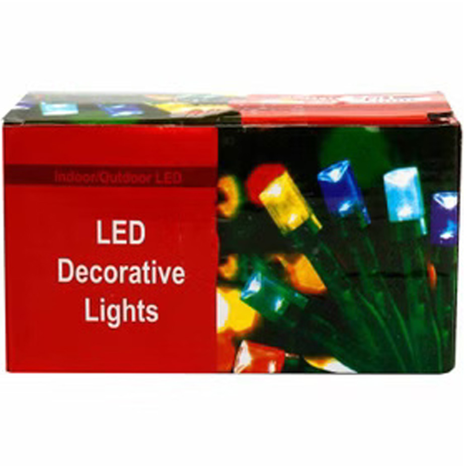 ریسه سوزنی کریسمسی LED دکوراتیو 100 لامپ