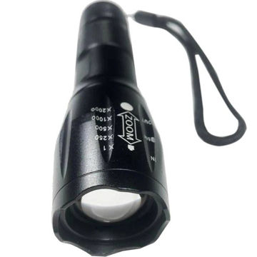 چراغ قوه پلیسی T6 مدل RL103 شارژی + باطری خور زوم دار لوازم دار