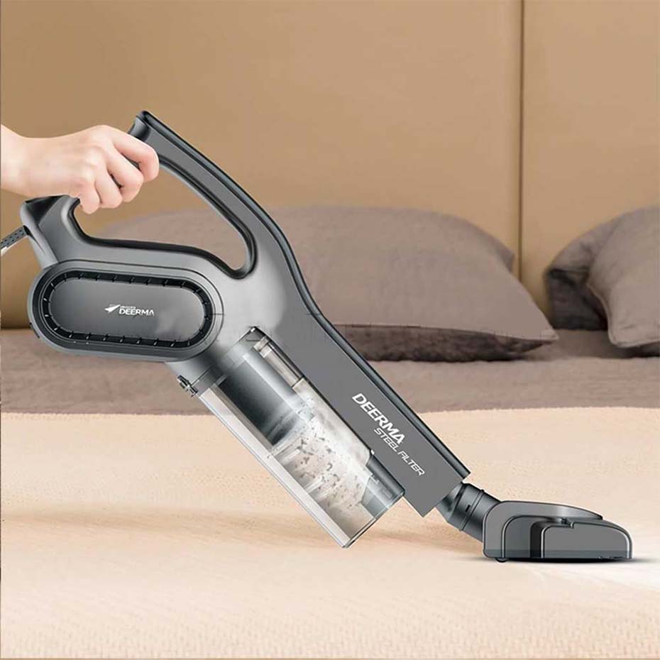 خرید جارو برقی عصایی درما مدل DEERMA DX700S مشکی