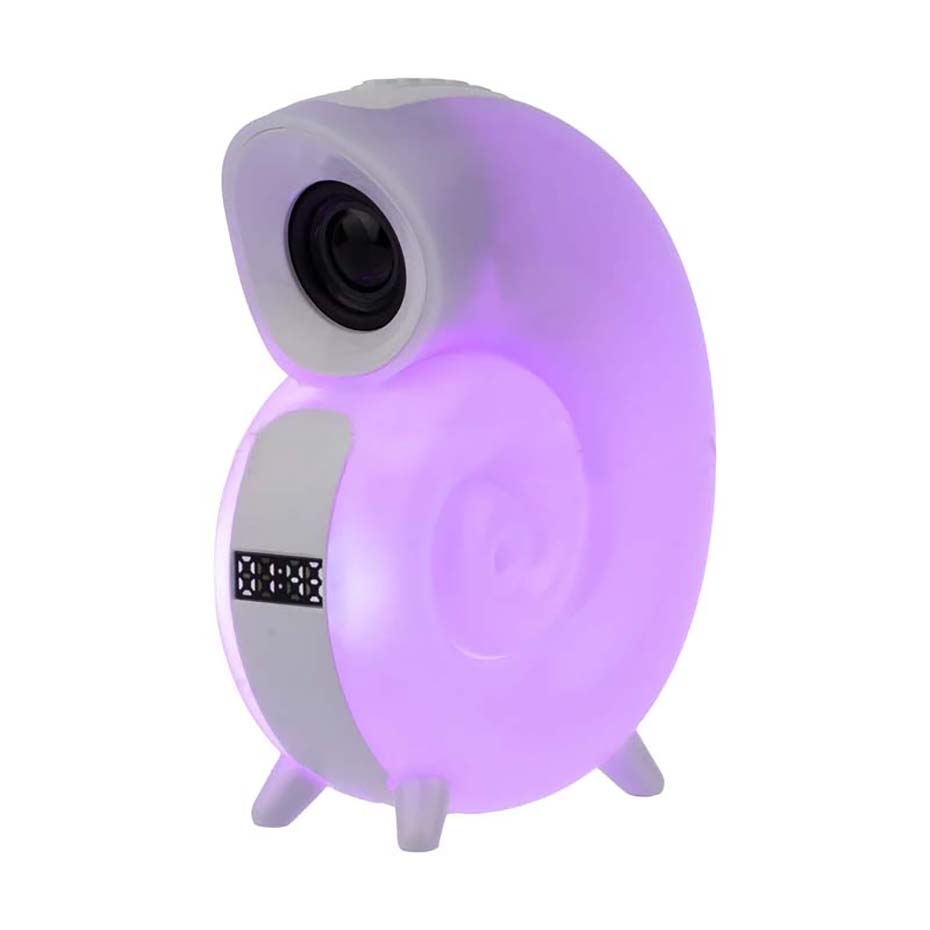 قیمت اسپیکر پرتابل و چراغ خواب مدل CONCH N63 RGB فانتزی حلزونی