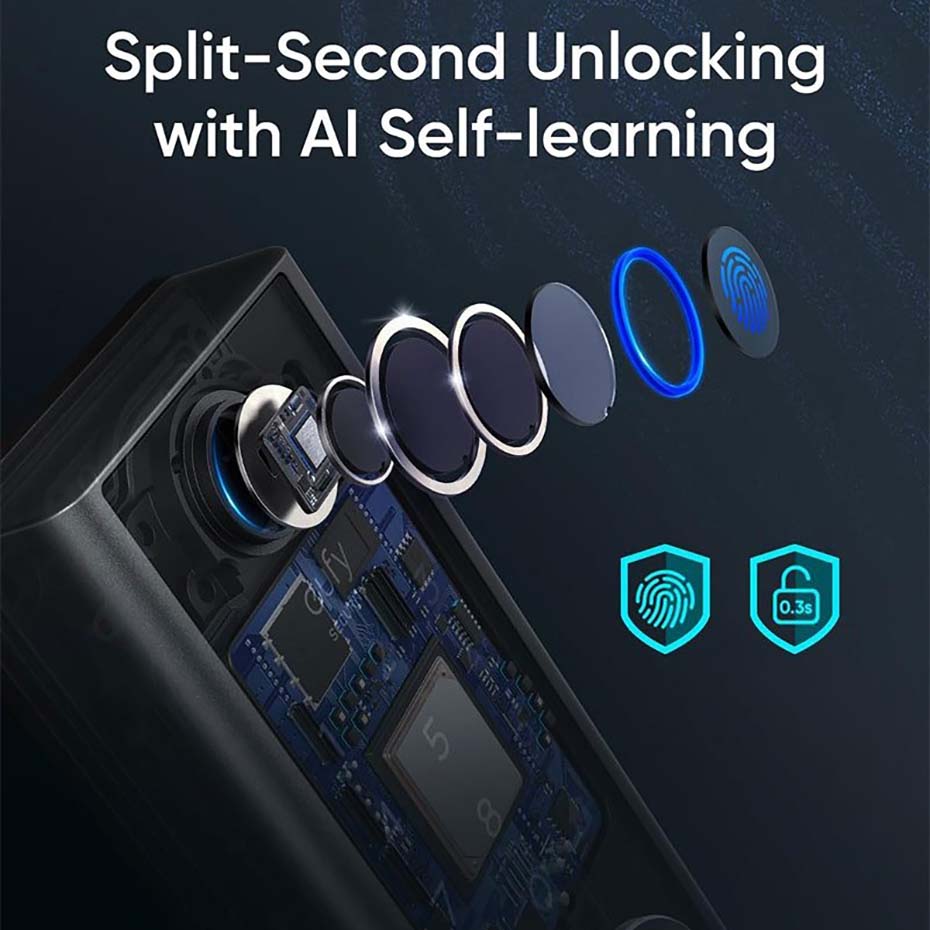 مشخصات قفل هوشمند درب انکر یوفی مدل Anker Eufy S230 T8510