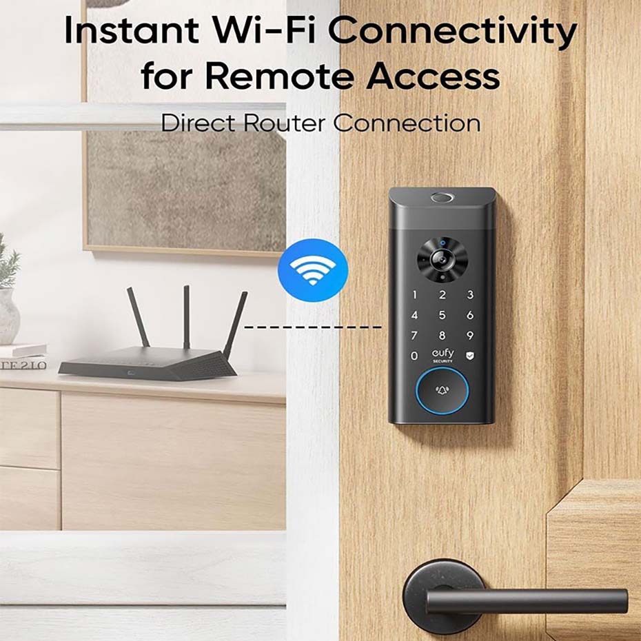 جزییات درب هوشمند انکر یوفی مدل Anker Eufy T85311Y1 E330