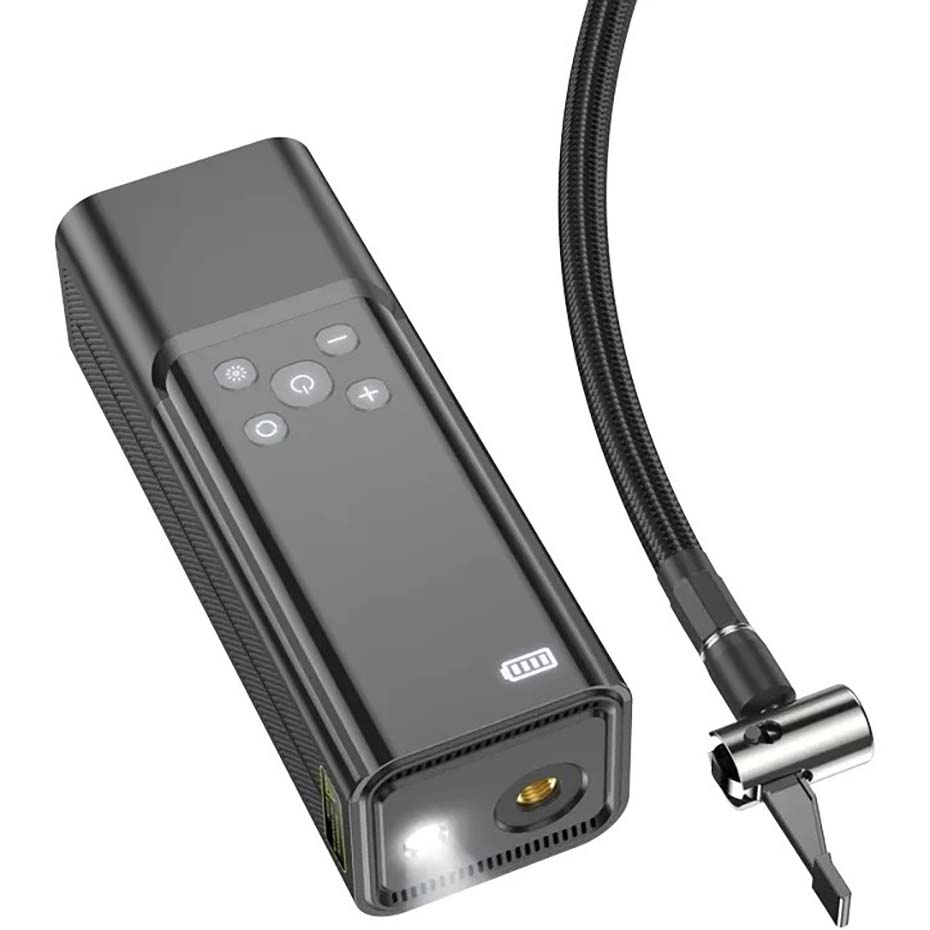 پمپ باد و پاوربانک هوکو مدل HOCO ZP7 5000mAh 10W
