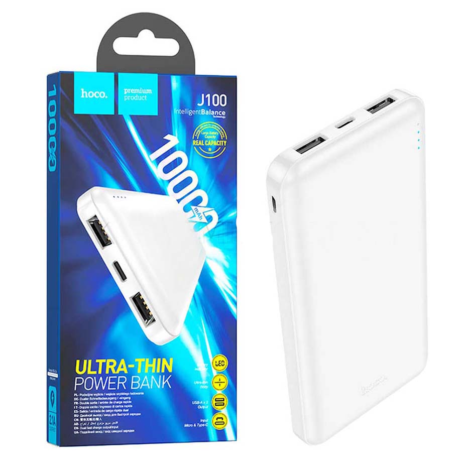 قیمت پاوربانک هوکو مدل HOCO J100 10000mAh 10.5W
