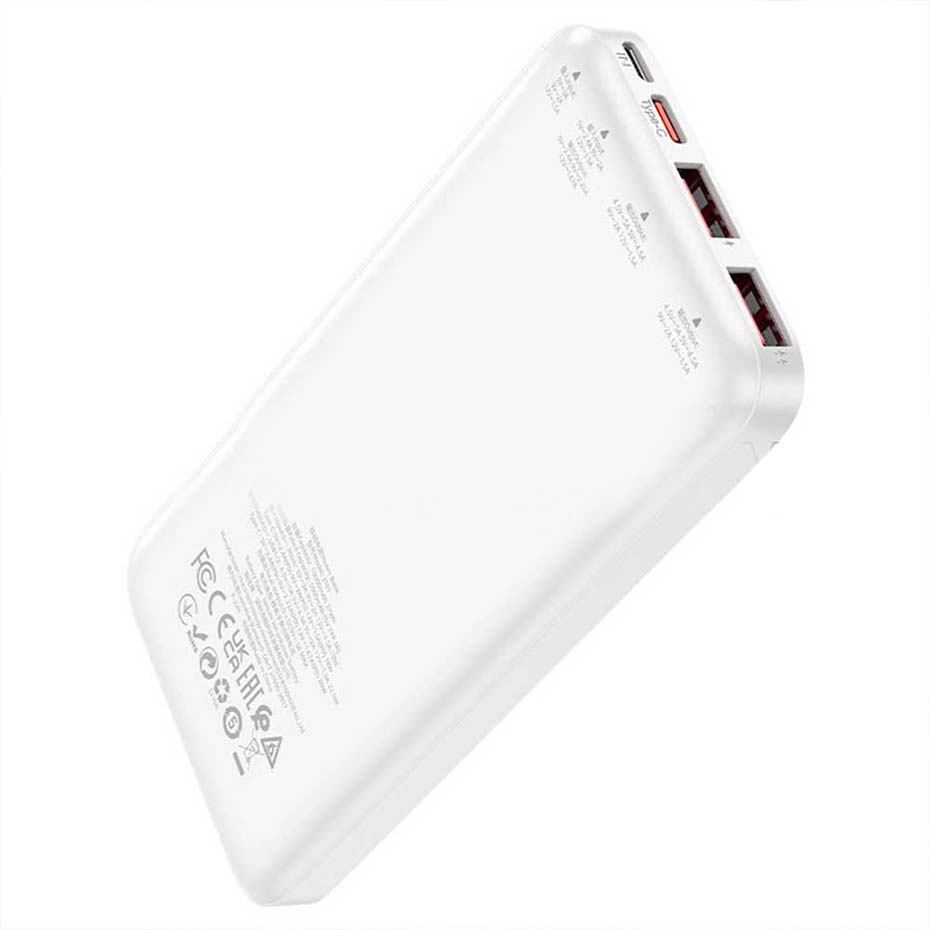 قیمت پاوربانک هوکو مدل HOCO J101 10000mAh 22.5W سفید