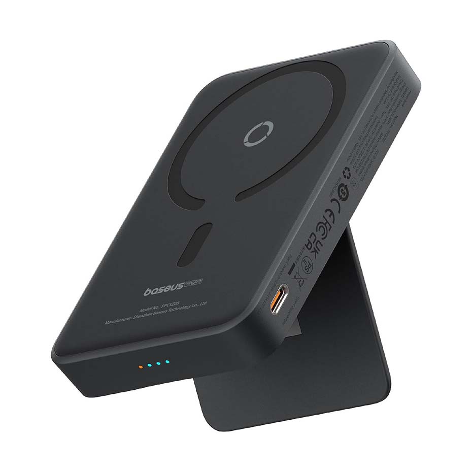 قیمت پاوربانک مگ سیف بیسوس مدل BASEUS MAGPRO P10064101123-00 5000mAh 20W مشکی