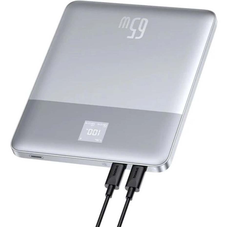 مشخصات پاوربانک بیسوس مدل BASEUS BLADE2 P10063801733-00 12000mAh 65W مخصوص لپ تاپ