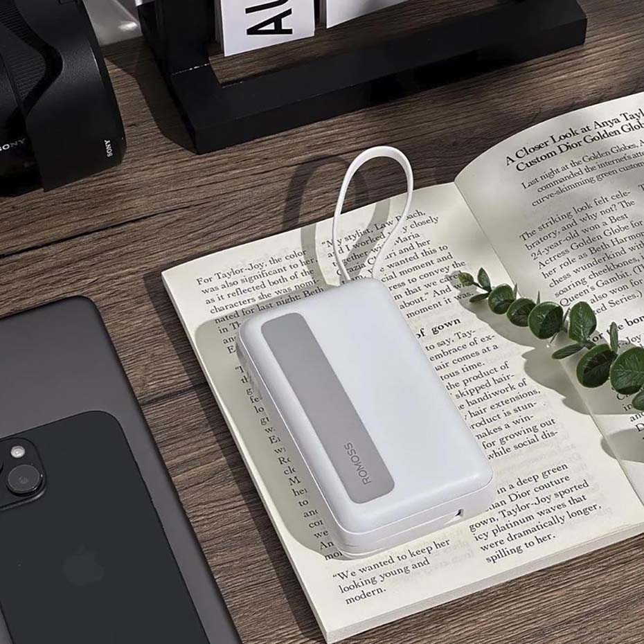 مشخصات پاوربانک روموس مدل ROMOSS PPR10-152 10000mAh 22.5W