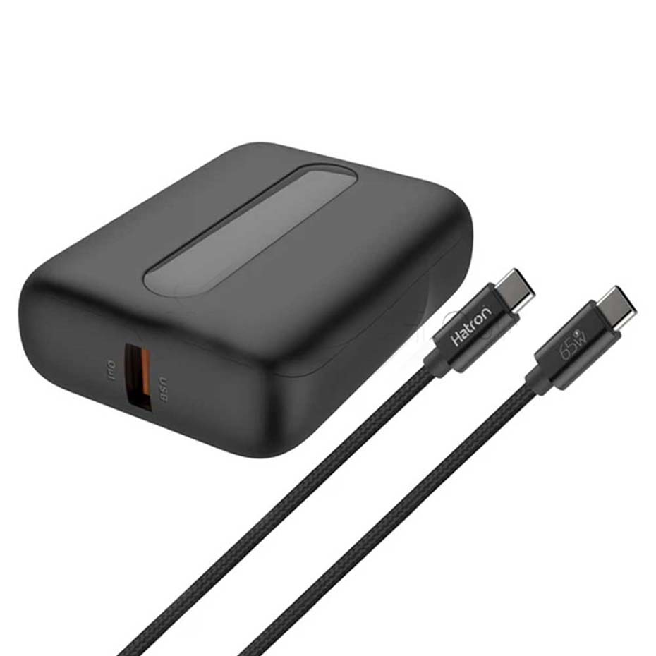کابل پاوربانک هترون مدل Hatron HPB1060M 10000mAh 22.5W