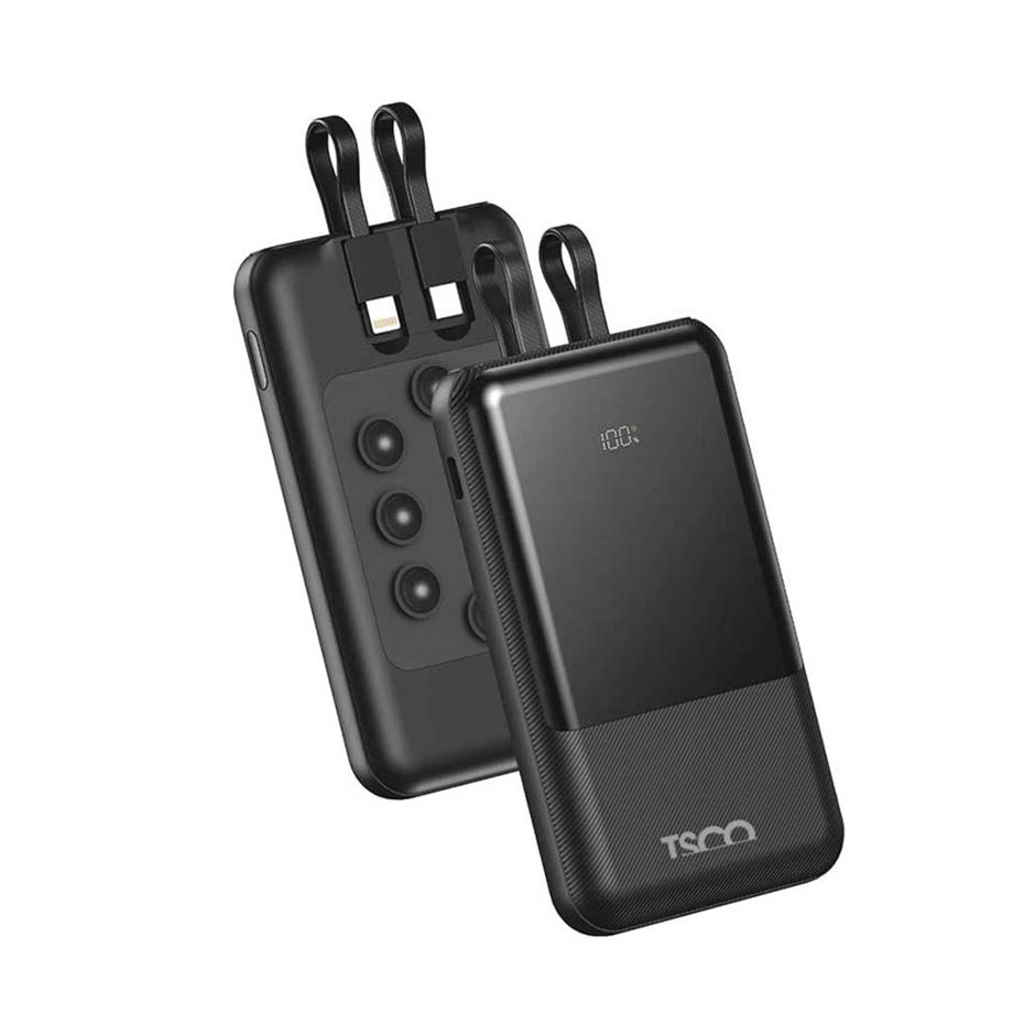 قیمت پاوربانک تسکو مدل TSCO TP 936 10000mAh 22.5W مشکی