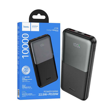 خرید پاوربانک هوکو مدل HOCO J136 10000mAh 22.5W مشکی